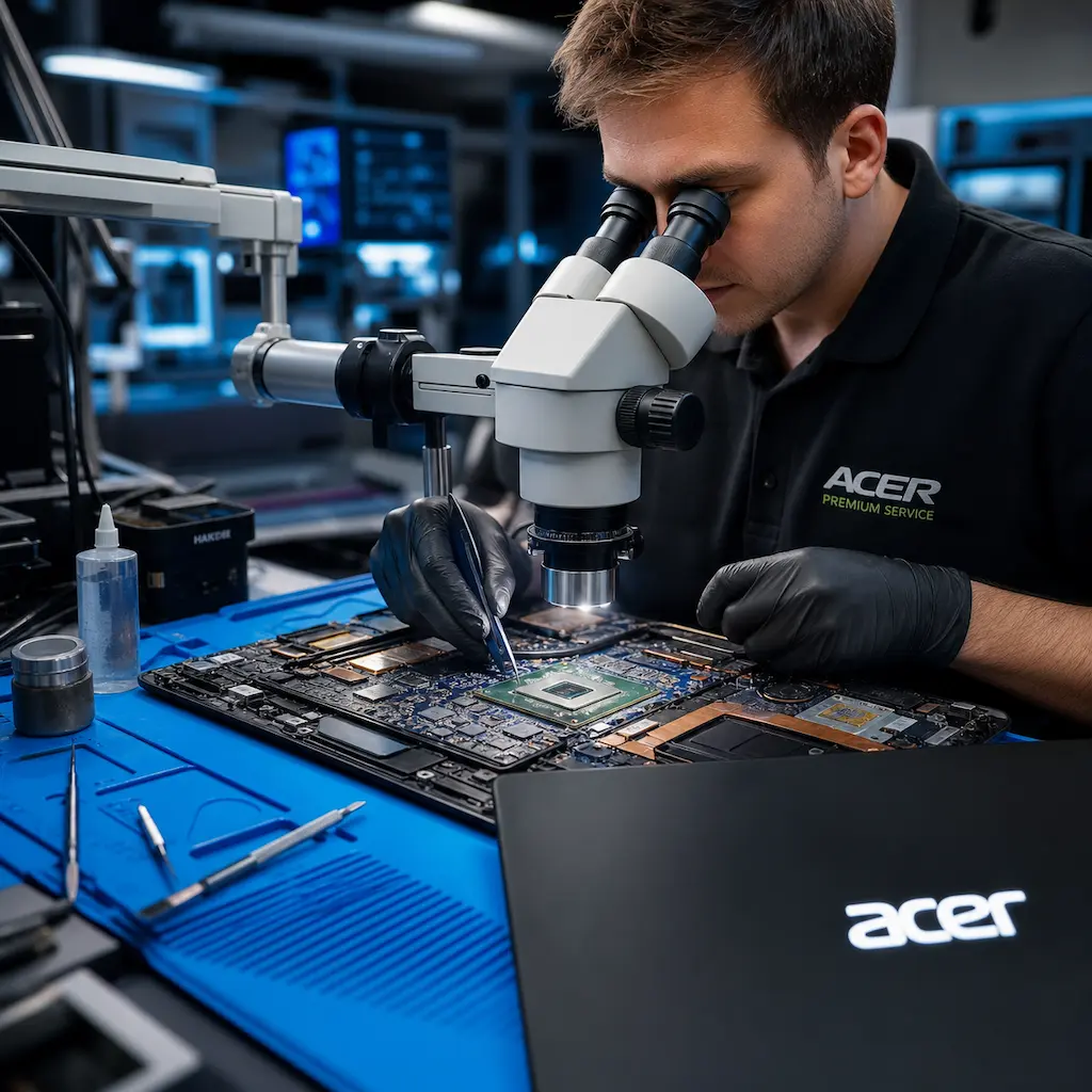 Замена видеокарты ноутбука Acer в Копейске
