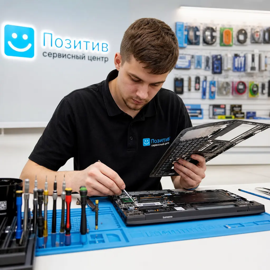 заменить клавиатуру на ноутбуке Lenovo в Копейске