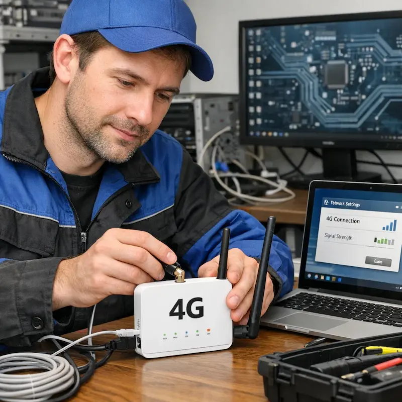 Настройка 4G модема в Копейске