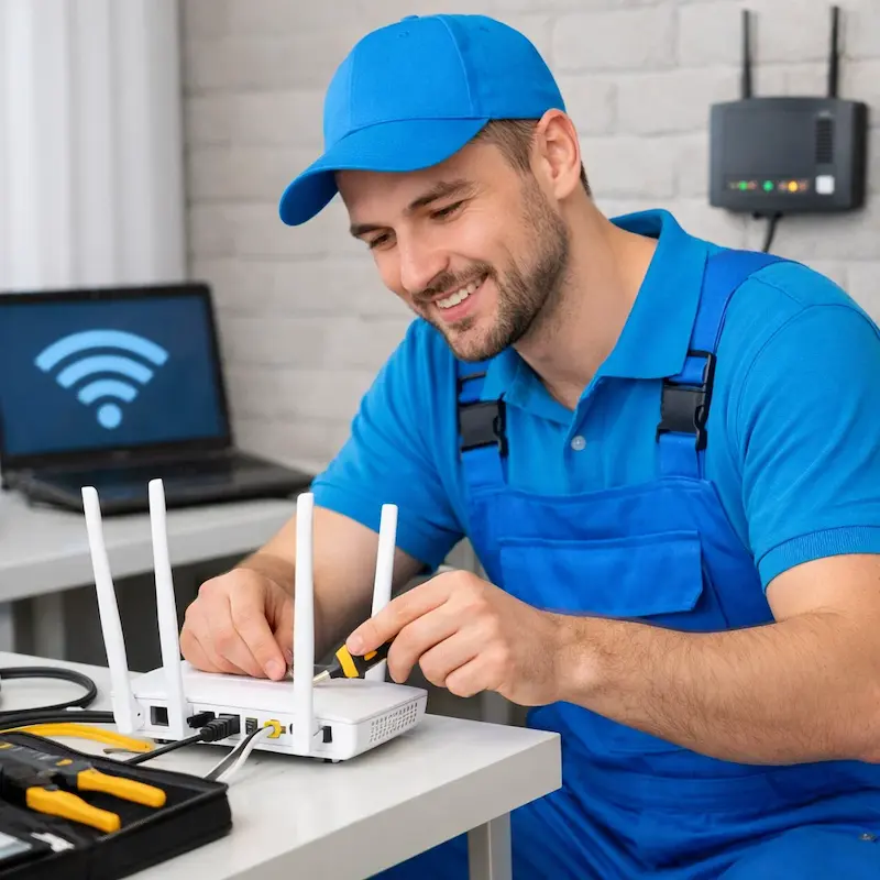 Настройка Wi - Fi в Копейске