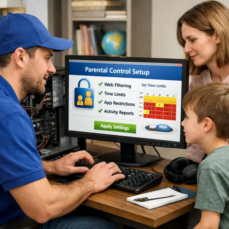 установка родительского контроля в Копейске