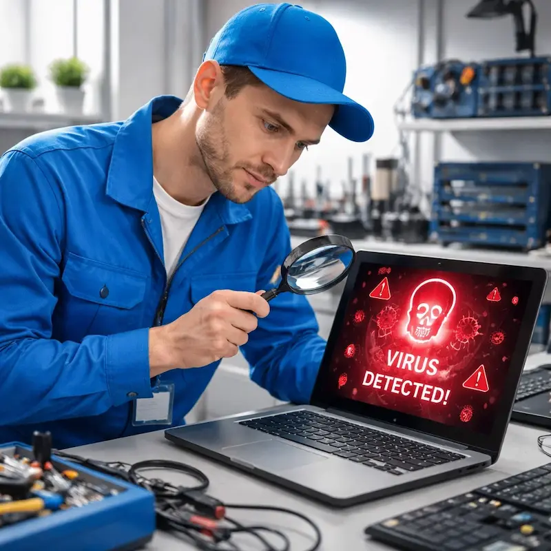 Поиск компьютерных вирусов в Копейске